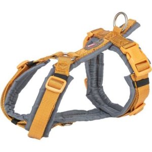 Trixie Premium trekingový postroj, karí/grafit 36-44 cm/15 mm