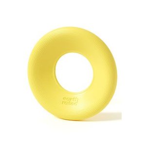 Hračka pes aportovací disk ER guma žltá Large