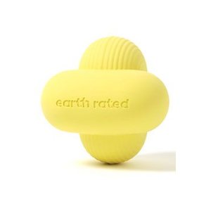 Hračka pes aportovacia ER guma žltá Large