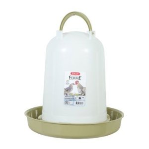 Žľab pitný pre hydinu 10l zelená Zolux