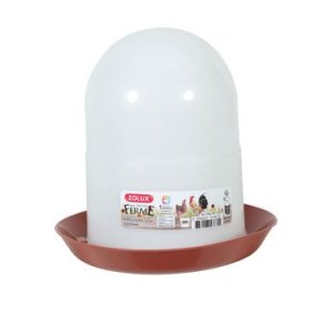 Kŕmidlo pre hydinu SILO 2kg červená Zolux