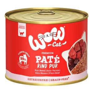 WOW Cat konzerva Paté Hovädzie PUR Adult 200g