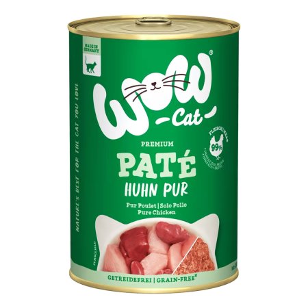 WOW Cat konzerva Paté Kurča PUR Adult 400g