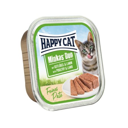 Happy Cat Duo Menu - Geflügel & Lamm 100 g