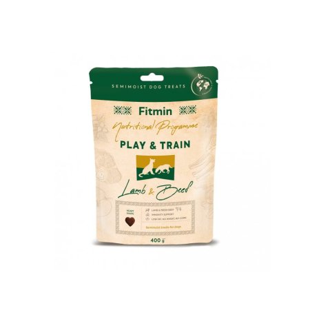 Fitmin NP Play and Train Lamb & Beef výcviková maškrta 400 g