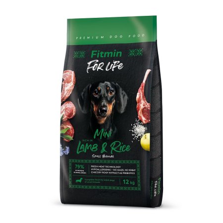 Fitmin dog For Life Lamb & Rice Mini 12 kg