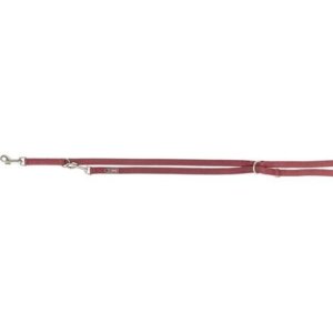 Trixie Vodítko PREMIUM predlžovacie dvojvrstvové, sangria 2,00 m/20 mm