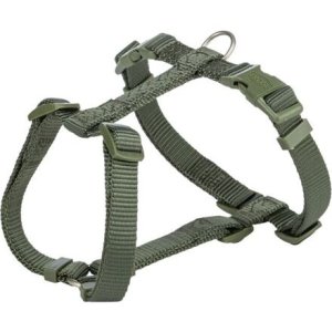 Trixie H-postroj PREMIUM, olivovo zelená 30-44cm/10mm