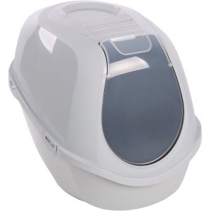 Flamingo Toaleta pre mačky TRINI šedá XL
