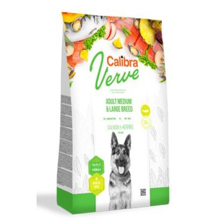 Calibra Dog Verve GF Adult M&L Salmon&Herring 2kg (EXPIRÁCIA 08/2024)