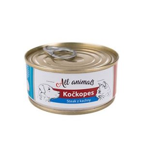 All Animals kočkopes Steak z kačice 100g
