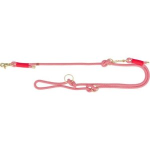 Trixie Soft Rope predlžovací okrúhle tkané vodítko, červená/krémová