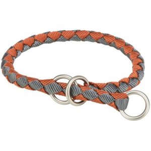 Trixie Obojok CAVO okrúhly polosťahovací, hrdzavá/grafit 25-31cm/ 12mm