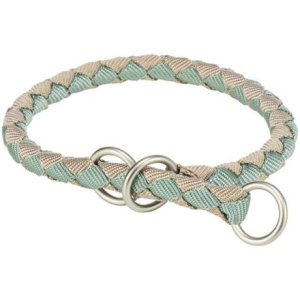 Trixie Obojok CAVO okrúhly polosťahovací, šalviová/piesková 25-31cm/ 12mm