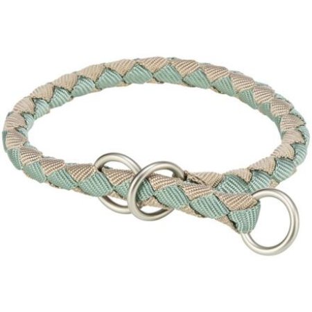 Trixie Obojok CAVO okrúhly polosťahovací, šalviová/piesková 25-31cm/ 12mm