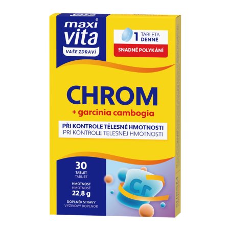 Vitar Maxi Vita Chróm 30 tabliet