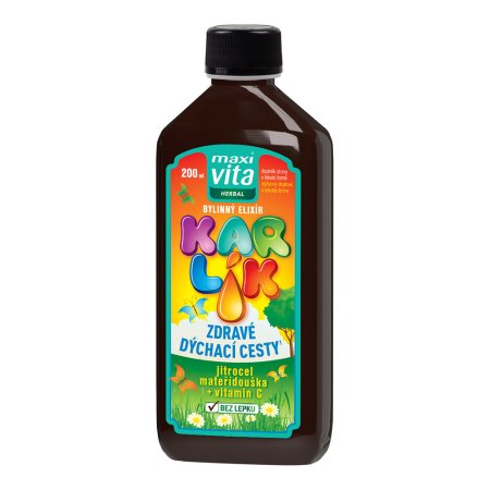 Vitar Maxi Vita Herbal Bylinný elixír Karlík 200 ml