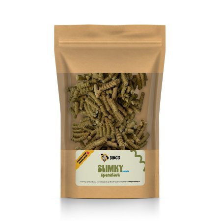 DINGO slimky so špenátom, 250g