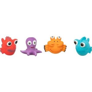 Trixie Sea Animals - morské zvieratká, 9-12 cm, latexová hračka so zvukom, rôzne druhy