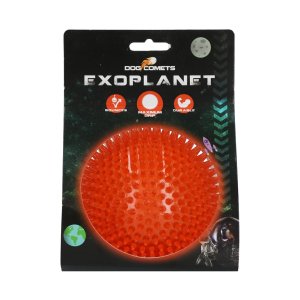 Dog Comets Exoplanet ježatá lopta oranžová L/10cm