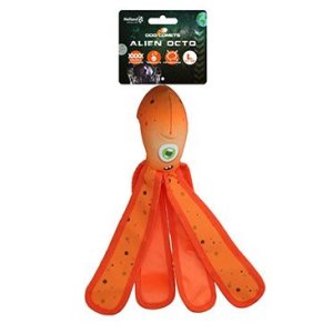 Dog Comets Alien kalmáre oranžová L/37cm