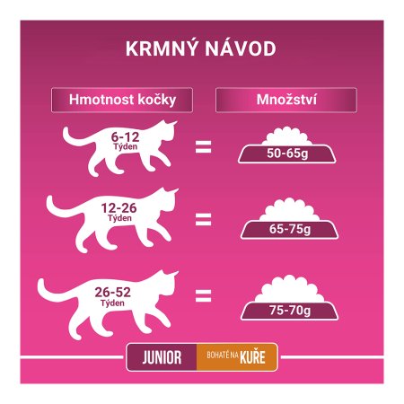 Purina One Bifensis Junior s kuraťom a celozrnnými obilninami 800 g