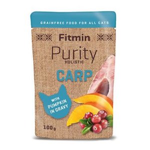 FITMIN CAT Purity vrecko s kaprom a tekvicou 100 g