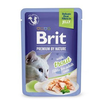 Brit Premium Cat D Filety v Jelly with Trout 85g