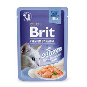 Brit Premium Cat D Filety v Jelly with Salmon 85g