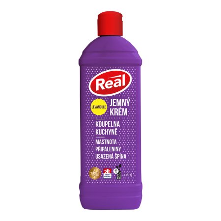 Písek na nádobí Real krém antibakteriání 600ml