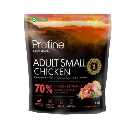 Profine Dog Dry Adult Small Chicken 1kg