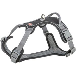 Trixie Postroj PREMIUM ACTIVE, čierna 74-100 cm / 25 mm