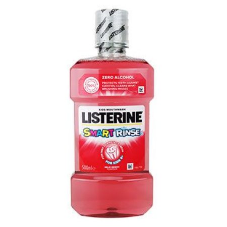 Voda ústní LISTERINE SmartRinse Mild Berry 500ml