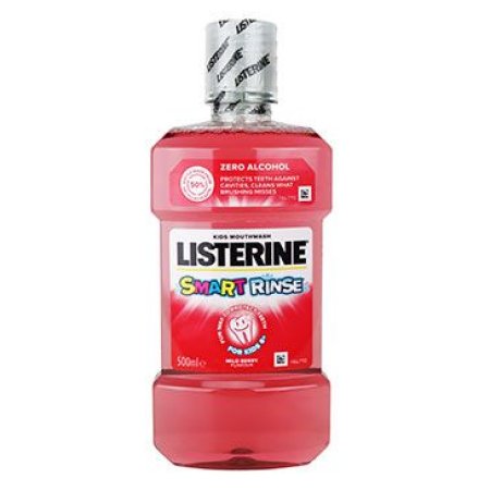 Voda ústna LISTERINE SmartRinse Mild Berry 500ml