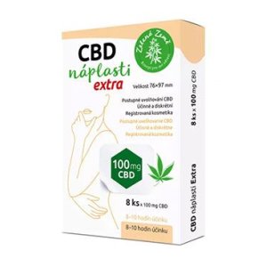 CBD náplasti Extra veľké 8ks