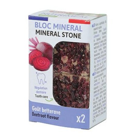 Minerálny kameň NUTRIMEAL hlodavce č.repa 2x100g Zolux