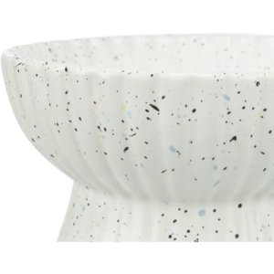 Trixie Keramická miska vyvýšená, 0,2 l / 13 cm, biela melírovaná