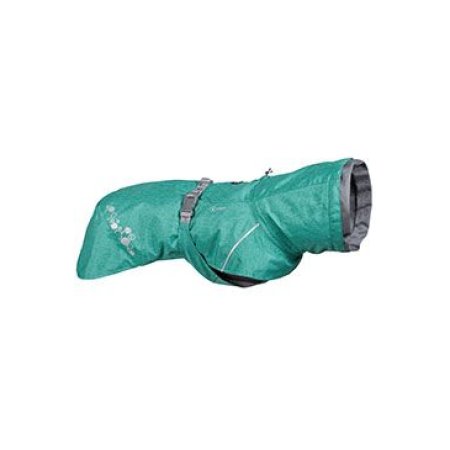 Obleček Hurtta Monsoon coat II ECO pávie zeleň 45XS