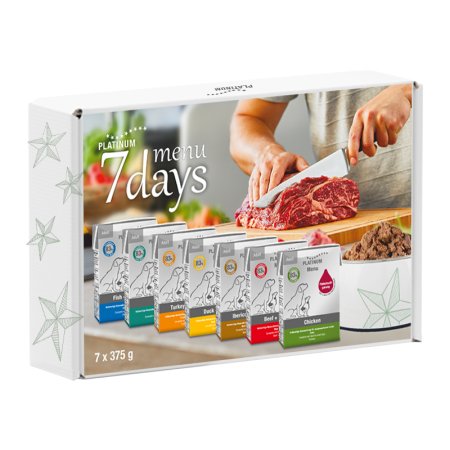 Platinum Natural 7days Menu box 7 x 375 g