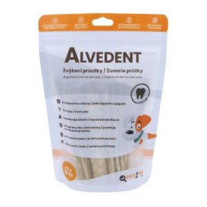 Alvedent enzým. žuvacie prúžky pre malé psy 20x10g