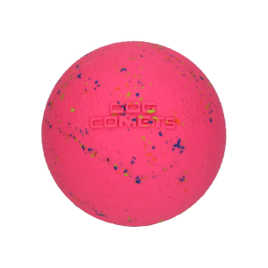 Dog Comets Stardust plávajúca lopta ružová M/6cm