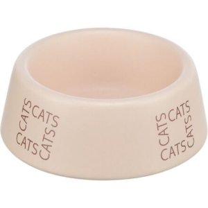 Trixie Keramická miska pre mačky s nápisom CATS, 0,15 l/12 cm, ružová
