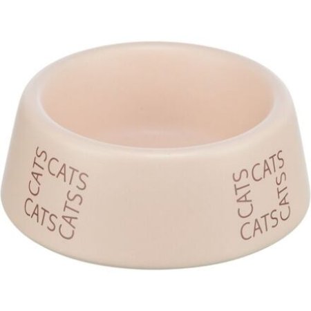 Trixie Keramická miska pre mačky s nápisom CATS, 0,15 l/12 cm, ružová