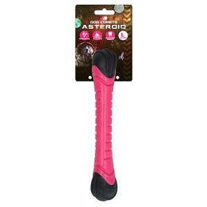 Dog Comets Asteroid aportovacia tyč ružová L/31cm