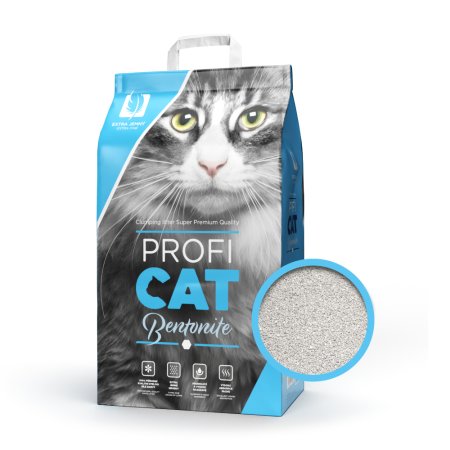 PROFICAT Bentonit white extra fine 10 kg NEW (POŠKODENÝ OBAL, váha 9,8 kg)