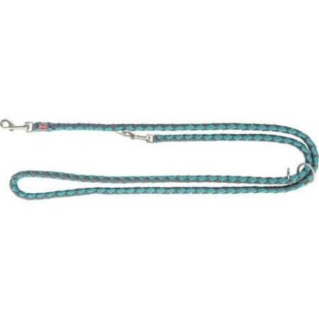 Trixie Vodítko CAVO okrúhle predlžovací, aqua/grafit 2,00m/12mm