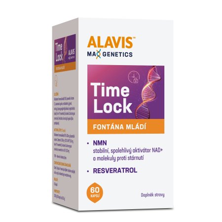 ALAVIS MAX Genetics TimeLock NMN 60 kapsúl