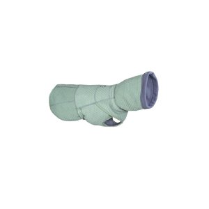 Obleček Hurtta Razzle-Dazzle Midlayer černica/zelená 65 (DOPREDAJ)