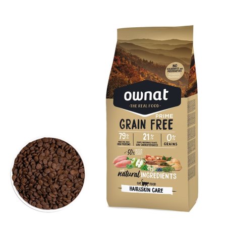 OWNAT GF PRIME CAT Hair & Skin 3kg