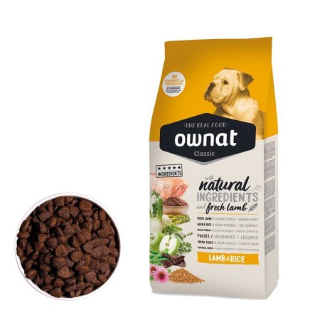 OWNAT CLASSIC DOG Lamb & Rice 4kg